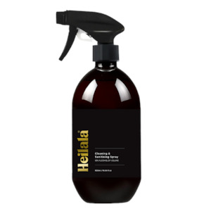 Heilala Cleaning and Sanitising Spray | 500ml Refill Spray Bottle + Trigger