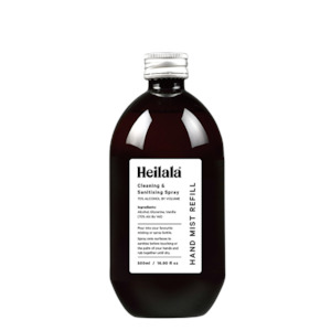 Heilala Cleaning and Sanitising Spray - 500ml Refill