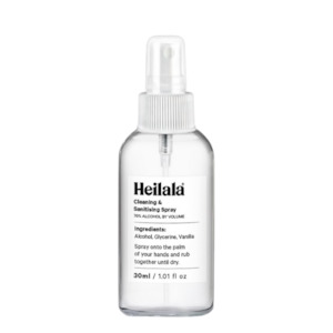 Heilala Cleaning and Sanitising Spray - 30ml