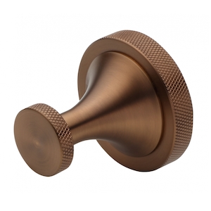 Aura X Robe Hook Brushed Copper