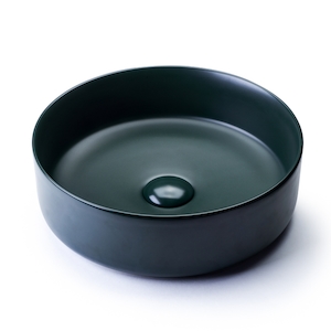 Kolor Radial 360 Countertop Basin - Night Green