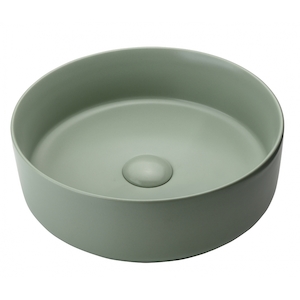 Kolor Radial 360 Countertop Basin - Sage Green