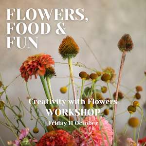 Creative Play Workshop - flowers, food & fun!!