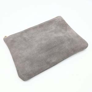 SALE - Obtuse Bag - Grey Suede