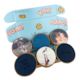 Father's Day Photo & Text Cookie Gift Box