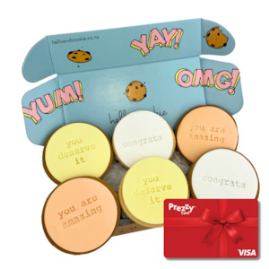 Cookies: Congratulations with Visa Prezzy Card