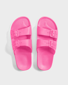 footwear: Freedom Moses Glow Slide