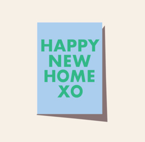 Happy New Home Card