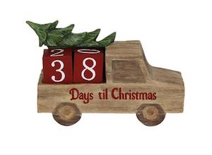 Christmas: Days 'Till Christmas Truck