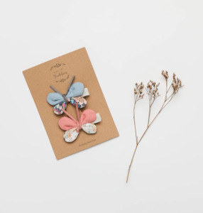 Little Darlings: Hair Clip Butterfly Set of 2