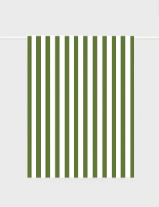 Tea Towel - Olive Stripe