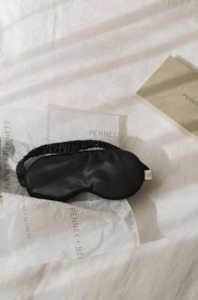 Penney Bennett: Silk Eye Mask - Kohl