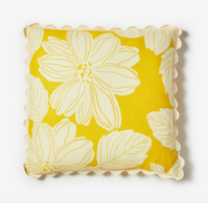 Margot Lemon 60cm Cushion