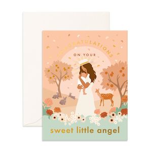 Fox Fallow: Sweet Little Angel Card