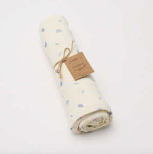 Swaddle Organic Muslin - Enchanted Garden