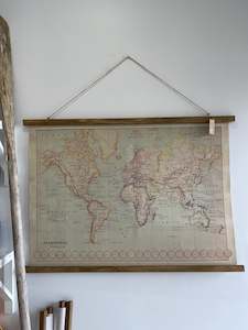 Vintage World Map