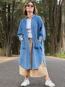 Clothing accessory: Della Denim Duster