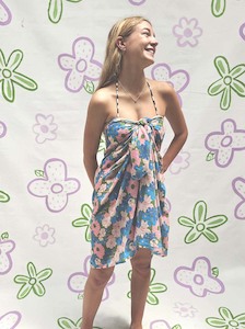 Clothing accessory: Vintage Blue Sarong