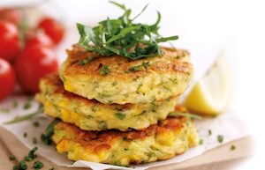 Products: Zucchini and Corn Fritters – Hello Manly