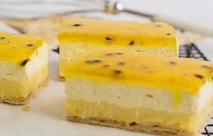 Passionfruit Slice – Hello Manly