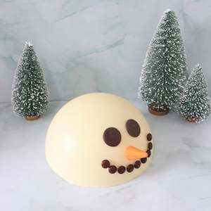 Snow Man Smash Cake