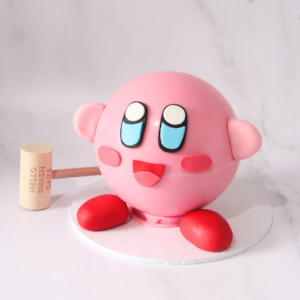 Kirby Smash Cake