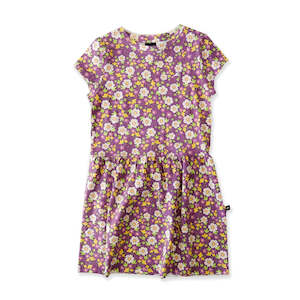 Clothing: PALMA DRESS - Purple Floral