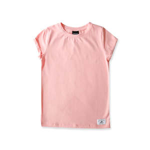 GIRLS SS CLASSICS TEE - Light Blush