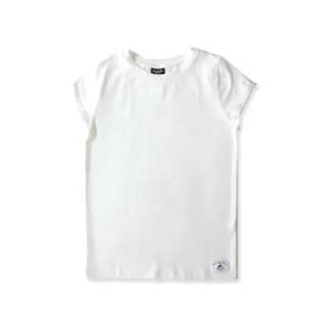 Clothing: GIRLS SS CLASSICS TEE - Vanilla