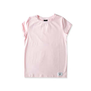 Clothing: GIRLS SS CLASSICS TEE - Soft Pink