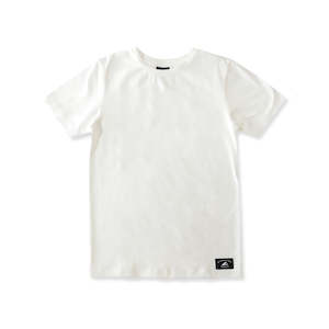 BOYS SS CLASSICS TEE - Vanilla