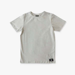 BOYS SS CLASSICS TEE - Stone