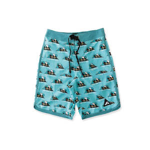 Clothing: EPIC LIFE LONG BOARD SHORT - Seafoam