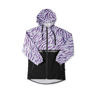 GIRLS RAINY DAYS JACKET - Purple Black