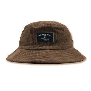 BUCKET HAT - Brown cord