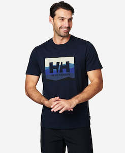 HH BOX FILL T-SHIRT, Navy