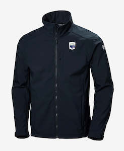 Mens Sail: RSHYR PARAMOUNT SOFTSHELL JACKET, Navy