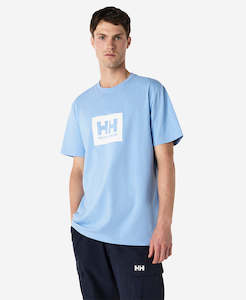 HH BOX T-SHIRT, Bright Blue