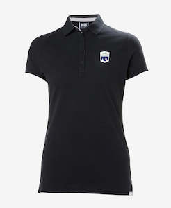 Women: W RSHYR TEAM POLO, Navy