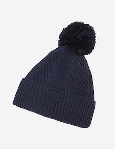 Women: W LUMI BEANIE, Navy