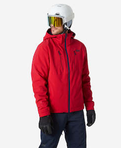 New Mens: ALPHA 4.0 JACKET, Red