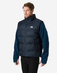 Mens Puffy Jackets: ACTIVE PUFFY VEST, Navy