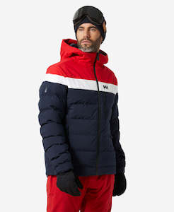 Mens Puffy Jackets: BOSSANOVA PUFFY JACKET, Navy