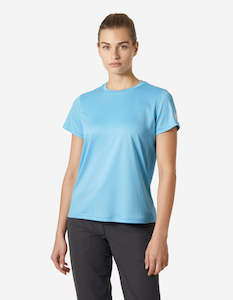 Women: W HH TECH T-SHIRT 2.0, Aqua