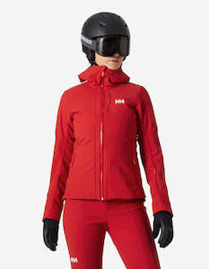 Womens Snow: W AVANTI SOFTSHELL JACKET, Red