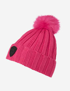 W LIMELIGHT BEANIE, Dragon Fruit