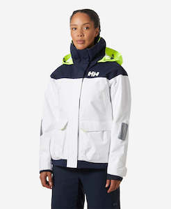 Womens Sail: W PIER 3.0 JACKET, White