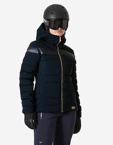 Womens Puffy Jackets: W IMPERIAL PUFFY JACKET, 599 Navy