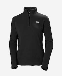 Womens Midlayers: W DAYBREAKER 1/2 ZIP FLEECE, 991 Black