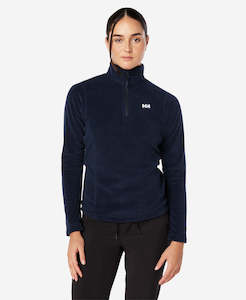 Womens Midlayers: W DAYBREAKER 1/2 ZIP FLEECE, 600 Navy